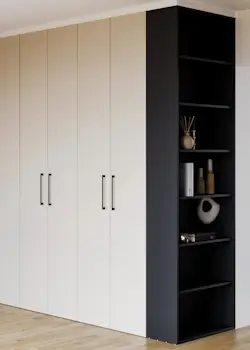 Zobacz: Aranżacja meble na wymiar - szafa z 2 drzwiami i 2 szufladami