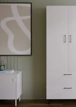 Zobacz: Aranżacja meble na wymiar - regał pod schodami