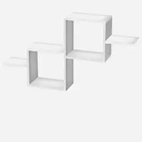 Sprawdź: Półka prostokątna podwójna z półkami po bokach