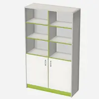 Sprawdź: Regał biurowy z przegrodą pionową z podwójnymi frontami wpuszczanymi na dole