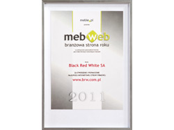 Tytuł Branżowej Strony Roku dla Black Red White