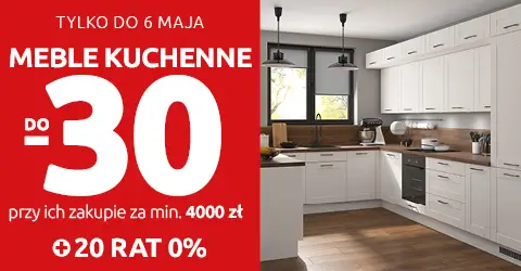 Meble kuchenne do -30% w Black Red White Sprawdź!