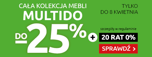 Cała Kolekcja MULTIDO do -25% w Black Red White